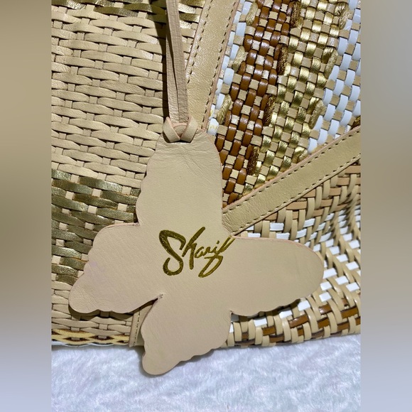 MARIPOSA BY SHARIF - Neiman Marcus - Leather Tote w/Detachable Shoulder Strap - Picture 8 of 12